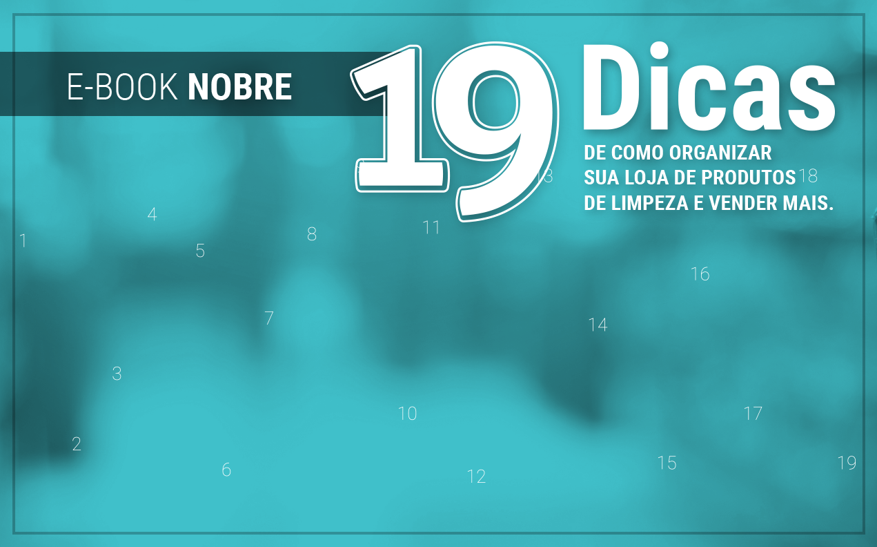 E-Book: 19 dicas para sua loja de produtos de limpeza vender mais