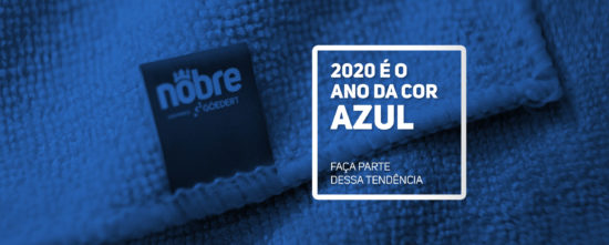 Azul: a cor do ano 2020